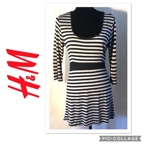 H&M Striped Long Sleeve Dress - Picture 1 of 7